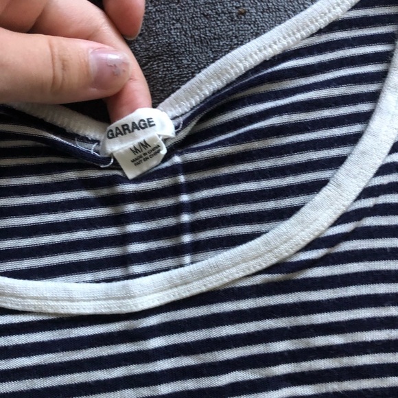 NWOT soft striped tee - Picture 3 of 4
